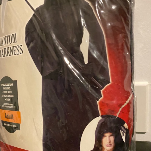 Phantom of Darkness Halloween Costume - Party Costume- Mens Adult - Picture 2 of 7